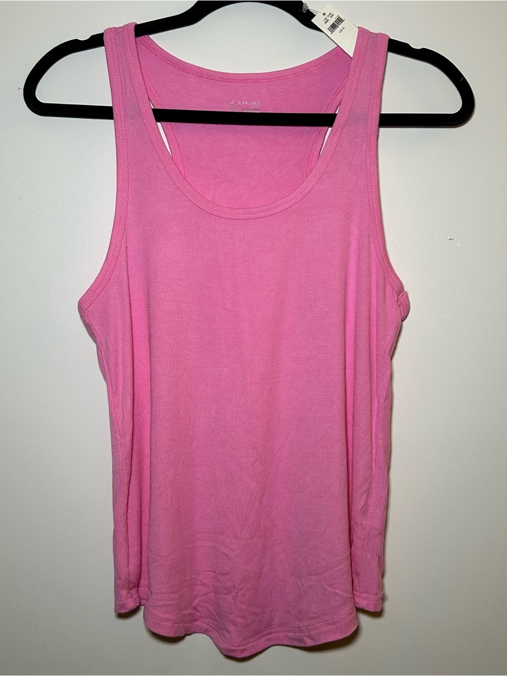 Aerie Offline Ribbed Scoop Neck Tank Top Small Pink New